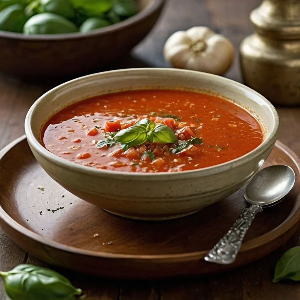Creamy Tomato Basil Soup
