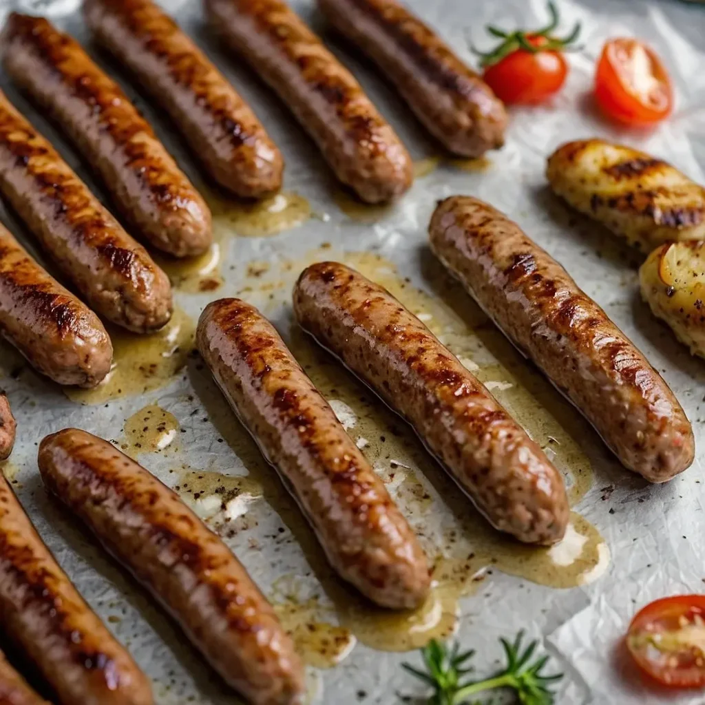 how to prepare breakfast sausage in the oven