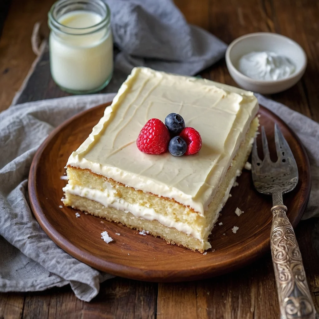 Kefir Sheet Cake Recipe