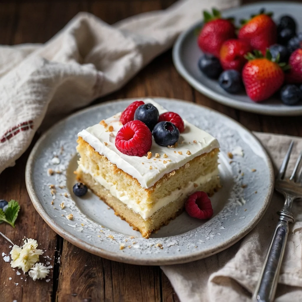 Kefir Sheet Cake Recipe